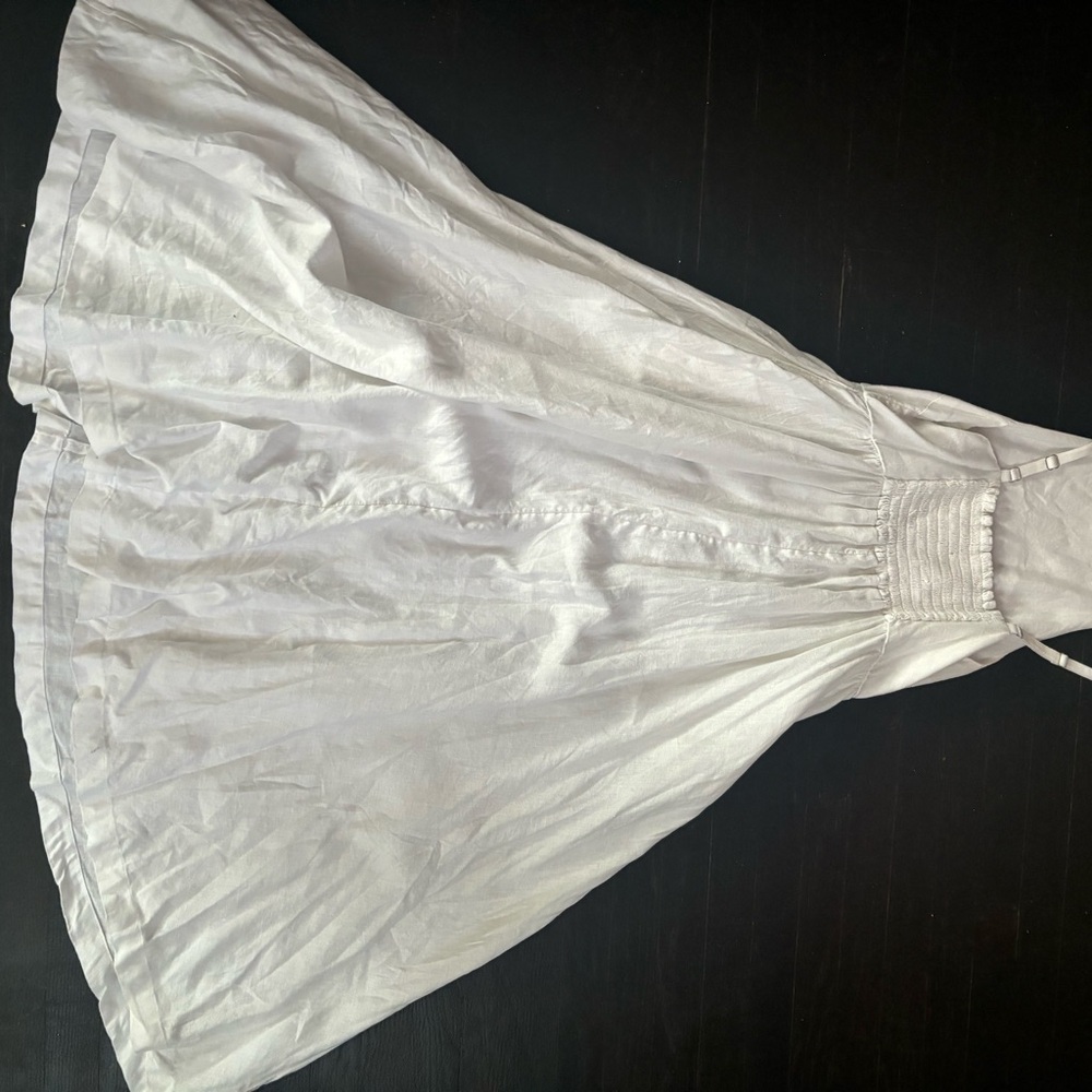 Lands' End White Midi Dress - Picture 4 of 8